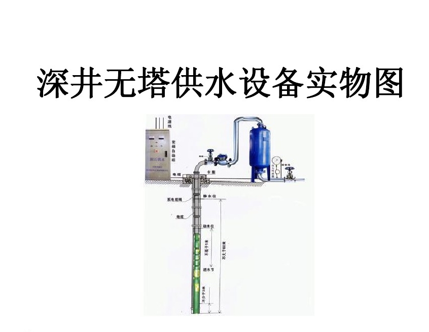 澄江市井泵无塔式供水设备